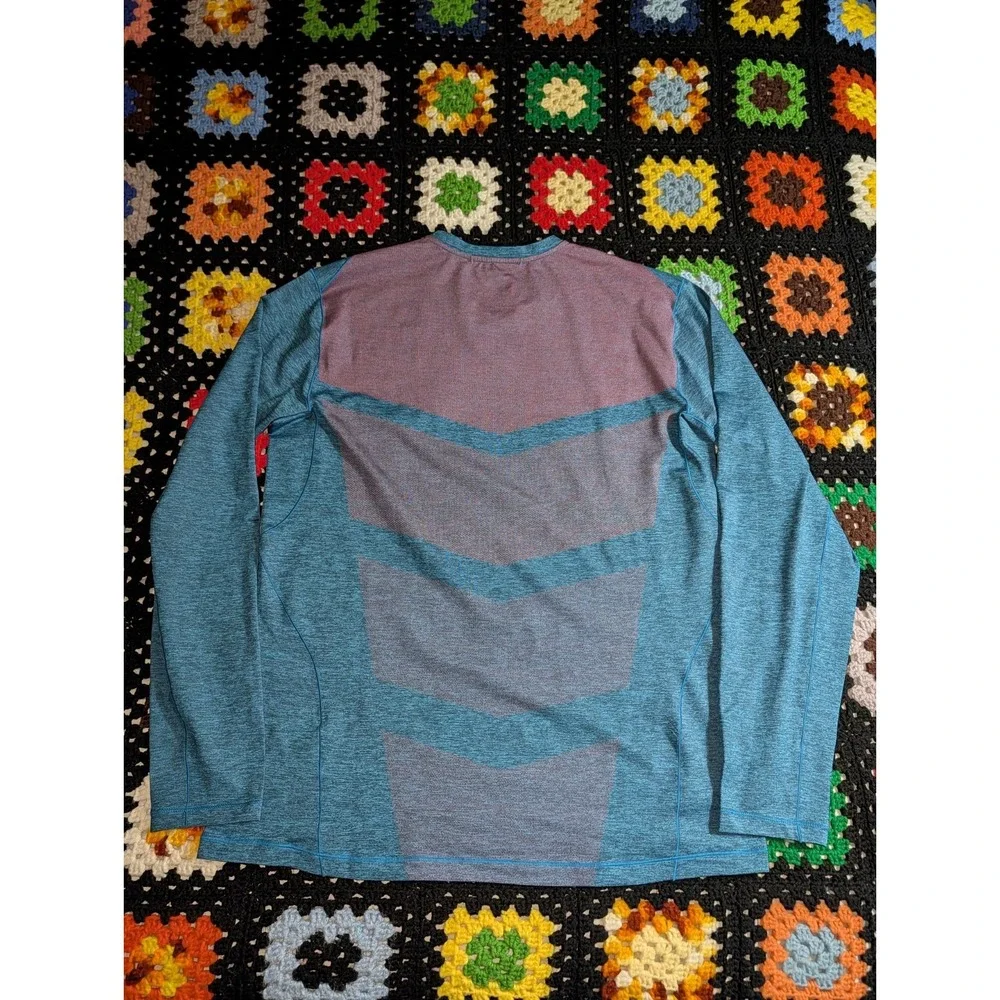 Nike Dri Fit Long Sleeve Shirt Ultimate Seamless Running‎ Tennis Large